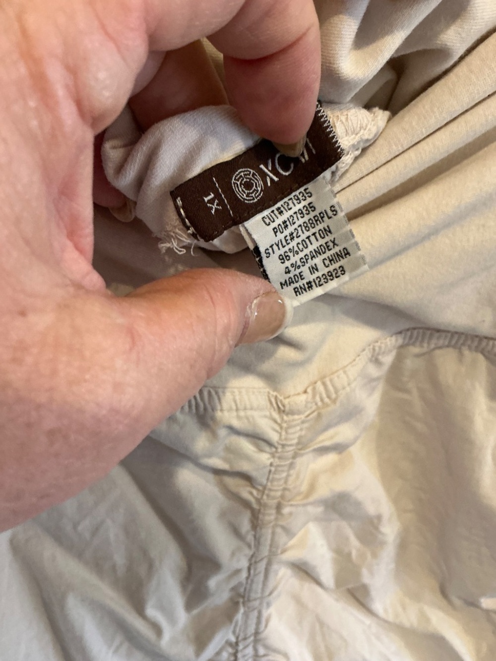 XCVI ruched skirt in good condition in size 1x - Picture 6 of 6